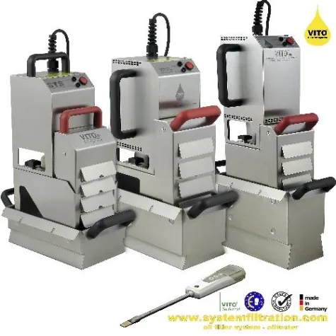 Bild: VITO Frittierölfilter - erstmalig auf der SÜFA