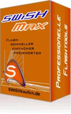 Bild: SWiSHmax beschleunigt kostengünstig Flashentwicklung - Zielgruppe kleine und mittelständische Webdesigner