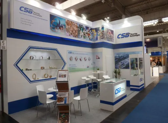 CSB Gleitlager stellt auf der Hannover Industriemesse Leistungskompetenz unter Beweis Bild: CSB Gleitlager stellt auf der Hannover Industriemesse Leistungskompetenz unter Beweis