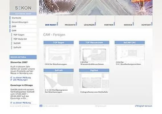 Bild: vivia realisiert neue Präsenz für SeKON GmbH