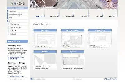 vivia realisiert neue Präsenz für SeKON GmbH Bild: vivia realisiert neue Präsenz für SeKON GmbH