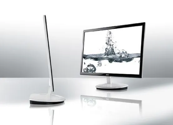 Bild: Graziles Design: AOC präsentiert ultraschlanke Monitorserie mit LED-Backlight