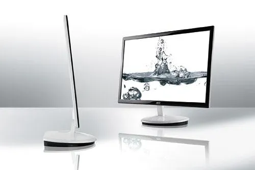 Bild: Graziles Design: AOC präsentiert ultraschlanke Monitorserie mit LED-Backlight