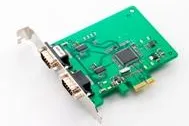 Bild: CP-102E Serial Board nutzt neuen, kombinierten PCIe-UART Chip