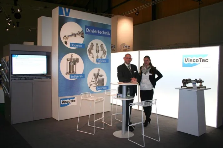 ViscoTec erstmals auf der Vision Pharma Bild: ViscoTec erstmals auf der Vision Pharma