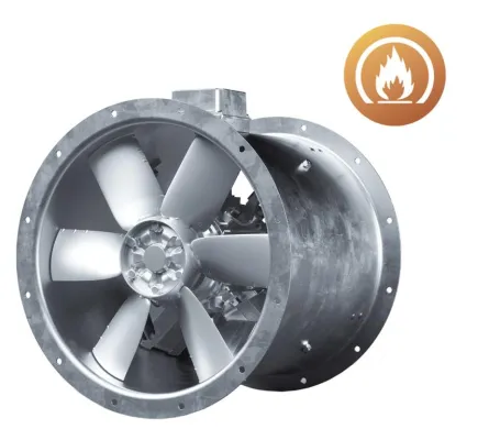 Bild: Neueste Ventilatortechnologie zur Drallreduzierung und höchster Effizienz
