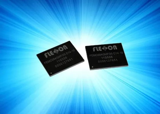 Bild: Atlantik Elektronik präsentiert neue hochintegrierte eMMC NAND Flash Lösung von FLEXXON