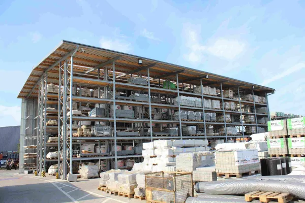 Bild: Hagebaucentrum Bolay: Neues Lager dank Regalhallen-Bauweise in kürzester Bauzeit realisiert