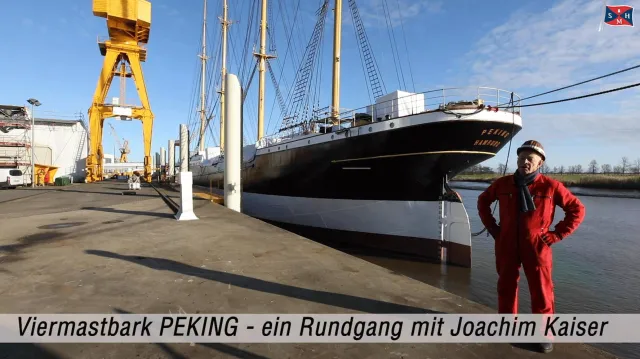 Bild: Viermastbark PEKING – ein Rundgang mit Joachim Kaiser. Ein Film über die Restaurierung der PEKING