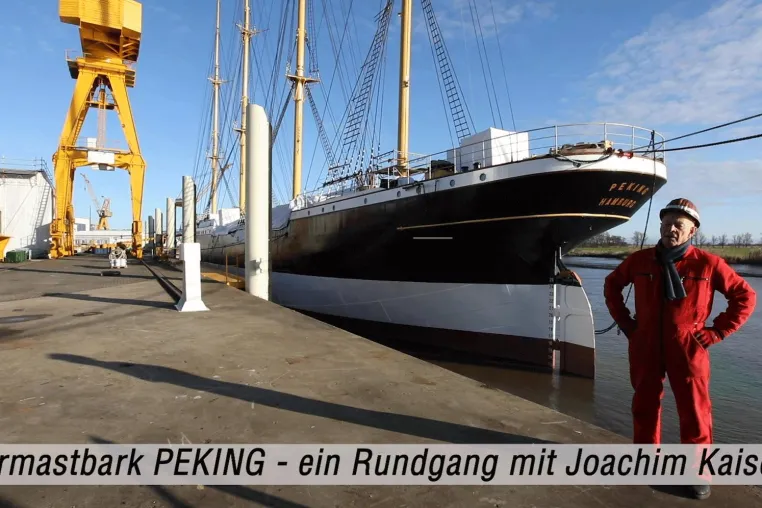 Bild: Viermastbark PEKING – ein Rundgang mit Joachim Kaiser. Ein Film über die Restaurierung der PEKING