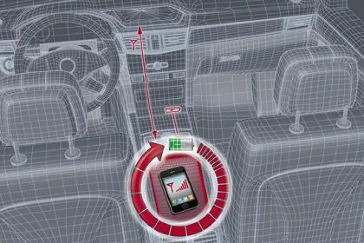 Bild: peiker und Qualcomm entwickeln neuartiges Wireless Charging Konzept