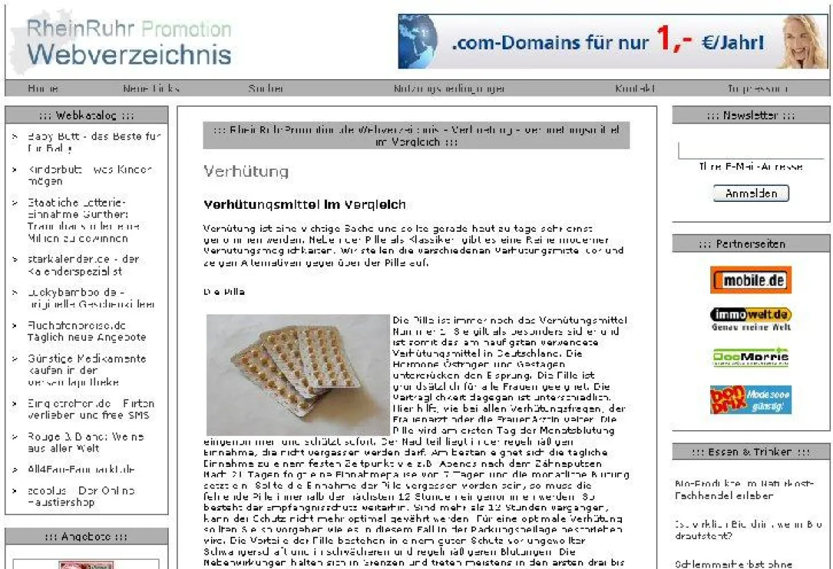 Das Informationsportal RheinRuhrPromotion.de bietet nützliche Verbrauchertipps an