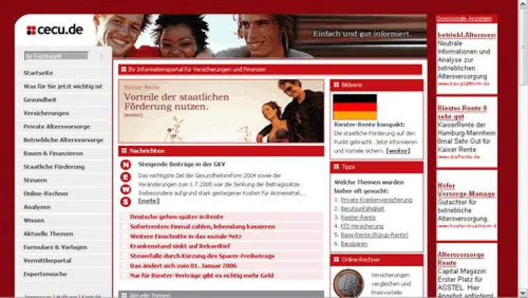 Bild: Einfach und gut informiert - Neues Informationsportal für Versicherung und Finanzen