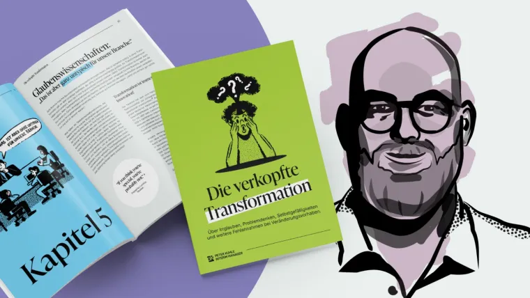 Bild: Business Transformation mit Witz!