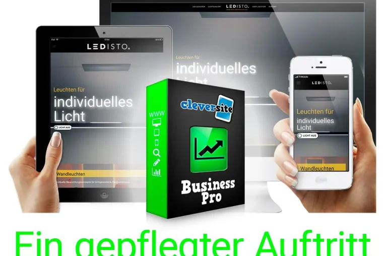 Website-als-Service von Cleversite: Ein gepflegter Auftritt Bild: Website-als-Service von Cleversite: Ein gepflegter Auftritt