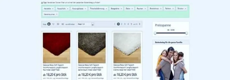 Virtueller Schauraum für Bodenleger bei Bodenprofi.de Bild: Virtueller Schauraum für Bodenleger bei Bodenprofi.de