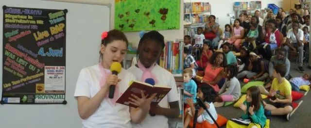 Bild: Sommer-Lesefest 2016 in der Stadbücherei Bilk