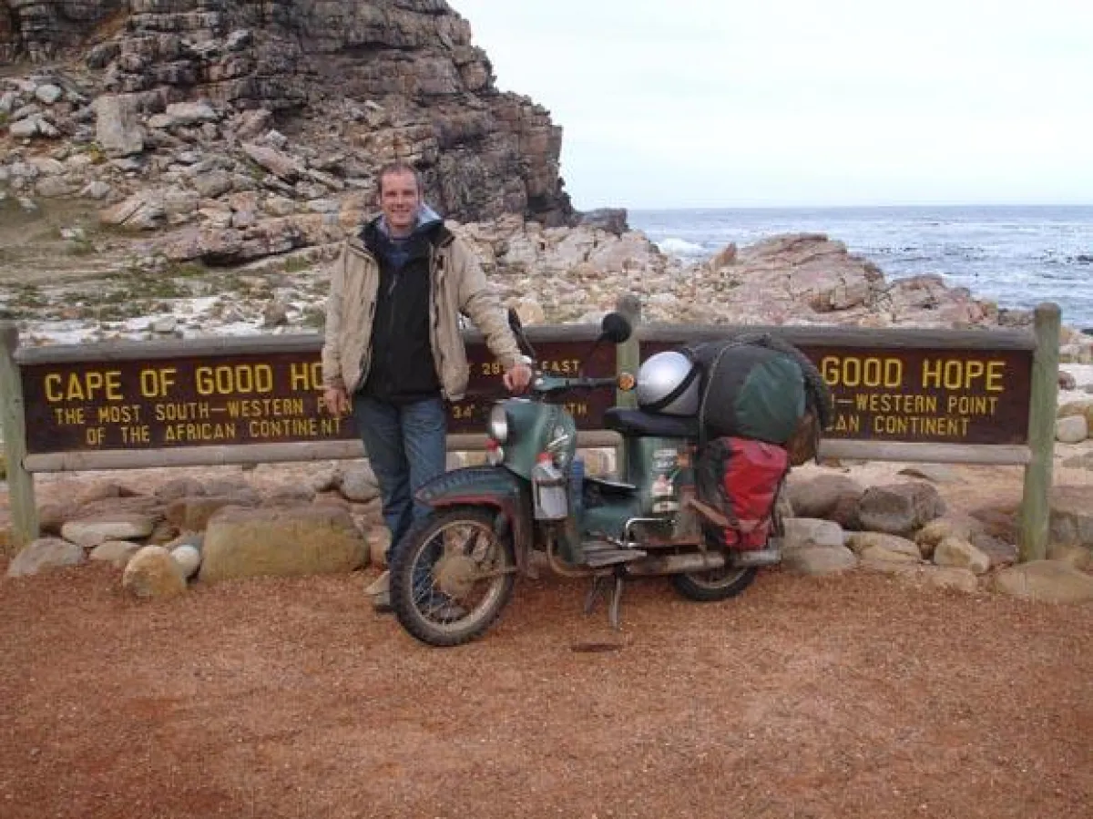 Florian Rolke erreicht nach 248 Tagen Kapstadt