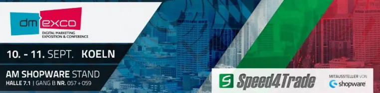 Bild: Speed4Trade mit Messespecial auf der dmexco