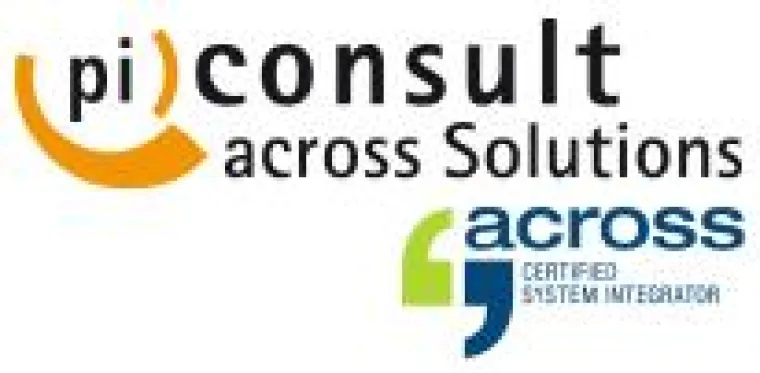pi-consult across Solutions erstmals auf der CeBIT in Hannover vertreten Bild: pi-consult across Solutions erstmals auf der CeBIT in Hannover vertreten