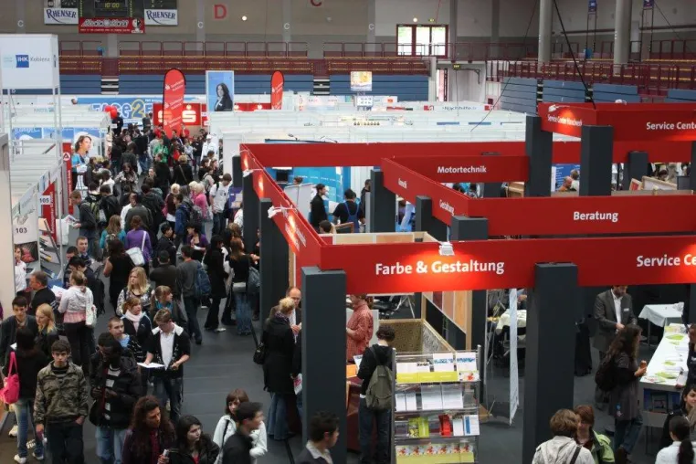 Fit für die berufliche Zukunft auf den azubi- & studientagen Koblenz 2010 Bild: Fit für die berufliche Zukunft auf den azubi- & studientagen Koblenz 2010