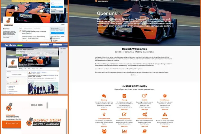 Bild: Individuelles CI und Webseiten für Neugründer