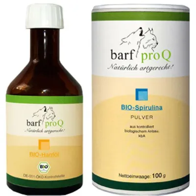 Bild: Neu bei Bio-Instinkt: barf pro Q Bio-Futterergänzungen für Hunde und Katzen
