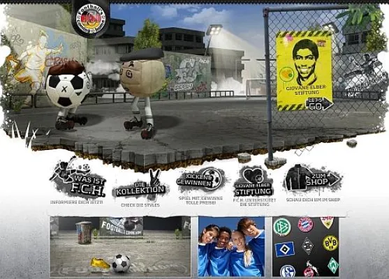 Bild: Football’s Coming Home – Neuer Auftritt für eine neue Marke.