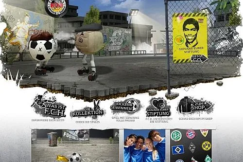 Bild: Football’s Coming Home – Neuer Auftritt für eine neue Marke.
