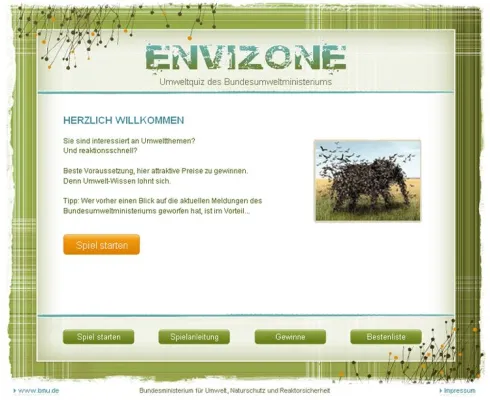 wilhelm innovative medien GmbH relauncht Umweltquiz des Bundesumweltministeriums Bild: wilhelm innovative medien GmbH relauncht Umweltquiz des Bundesumweltministeriums
