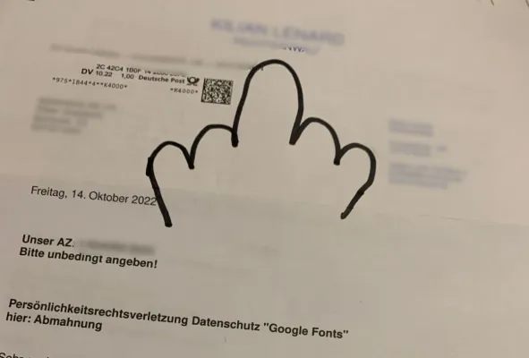 Bild: Razzia bei Abmahn-Anwälten wegen Erpressung mit Google Fonts
