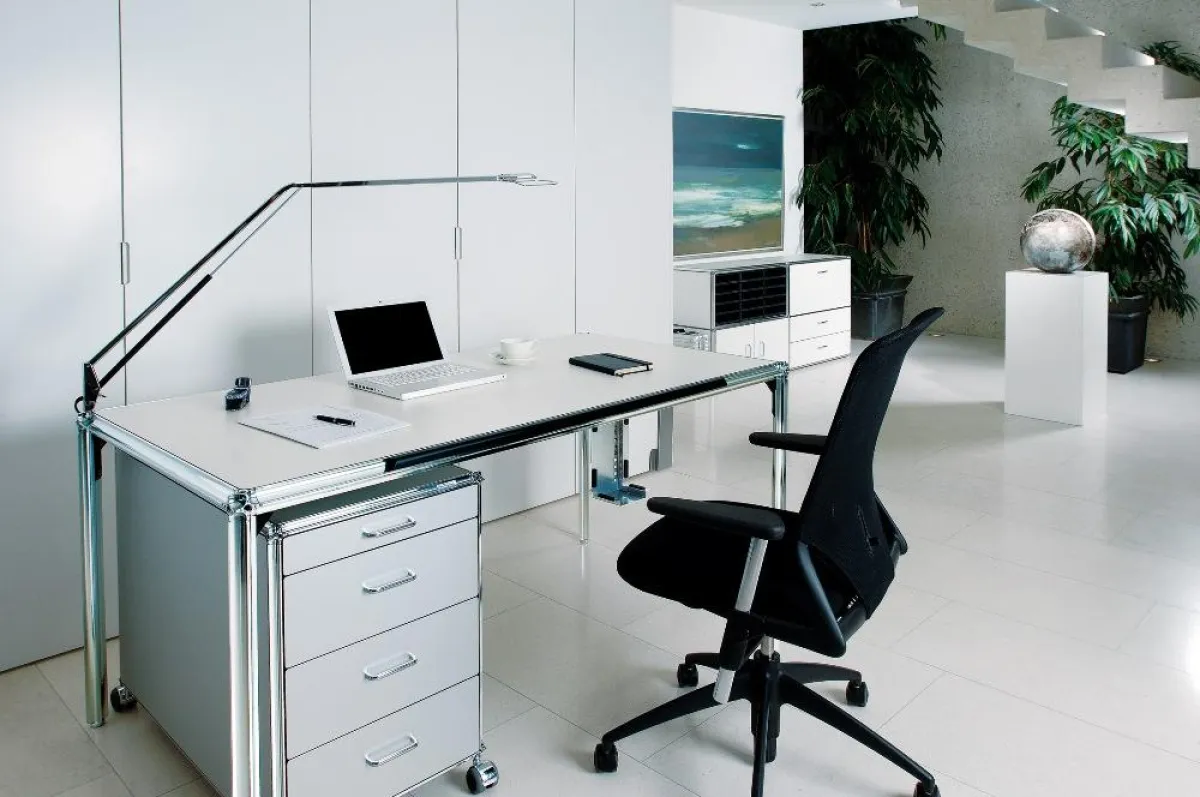 Modernes Homeoffice mit anspruchsvollen Möbiliaren. Bild: tdx/Artmodul