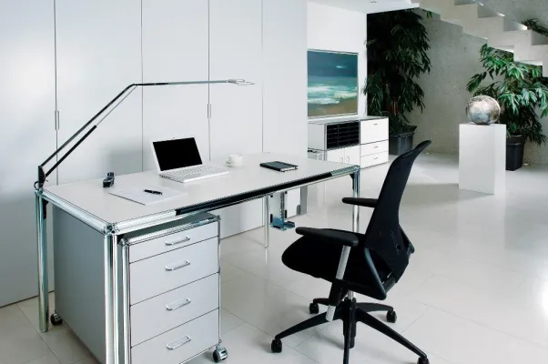 Bild: Das Arbeitszimmer wird wohnlich