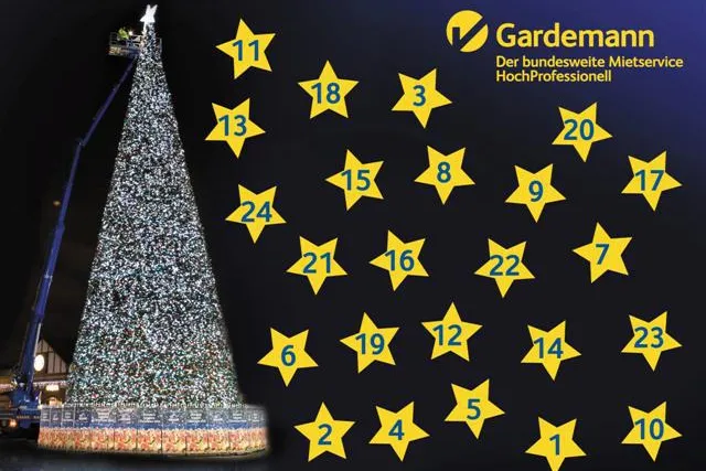 Bild: Arbeitsbühnenvermieter startet Online-Adventskalender mit tollen Gewinnen