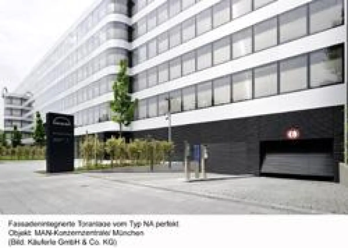 Kipptor NA perfekt in MAN-Konzernzentrale/München