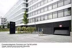Bild: Käuferle GmbH & Co. KG zeigt neue Variante seines Kipptor „NA perfekt“