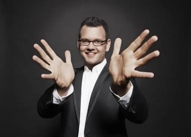 Bild: MATTHIAS RAUCH am 31.03.12 live im SAALBAU WITTEN