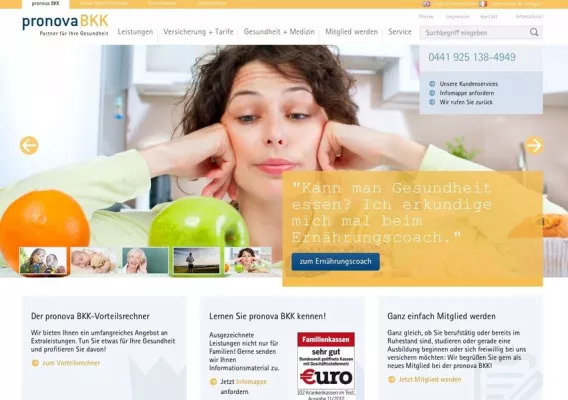 Bild: TWT macht die pronova BKK fit Die erste Krankenkasse in der Cloud