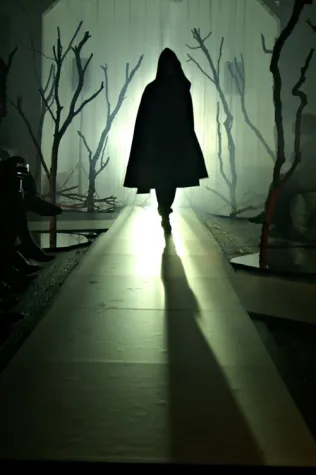 Bild: gannaca mit Silke Wilhelm I. auf dem Laufsteg