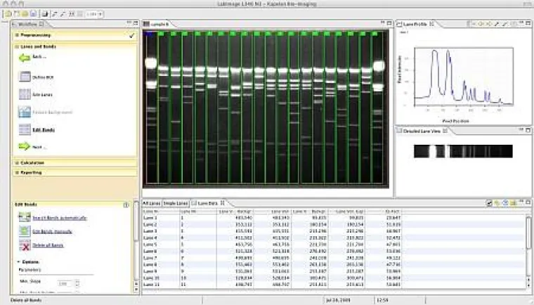 Bild: Kapelan veröffentlicht LabImage 1D für MAC OS X