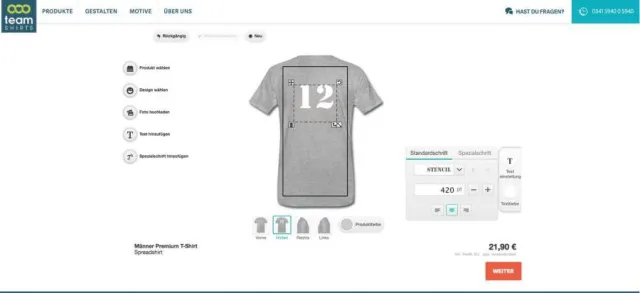 Spreadshirt launcht neue Marke: TeamShirts Bild: Spreadshirt launcht neue Marke: TeamShirts