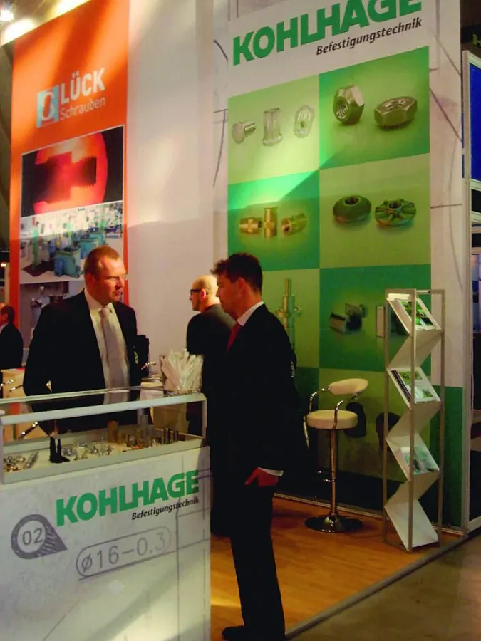 Kohlhage Befestigungstechnik auf der Fastener Fair 2009