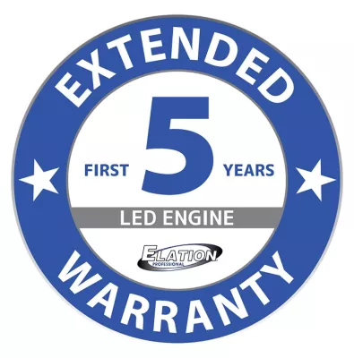 Bild: ELATION verlängert die Produktgewährleistung der neuesten LED-Scheinwerfer auf 5 Jahre