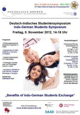 Bild: Days of India an der Hochschule Bremen