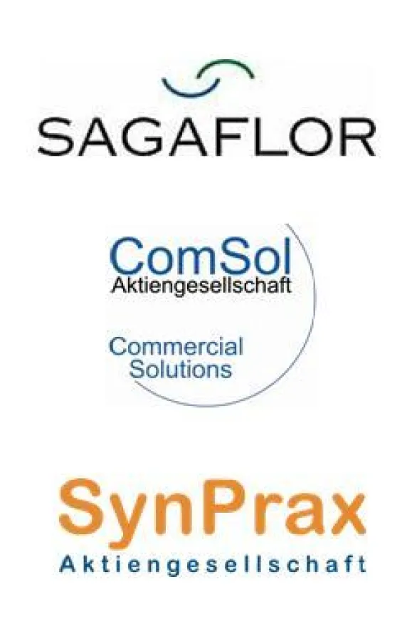 SAGAFLOR AG, ComSol AG Commercial Solutions, SynPrax AG