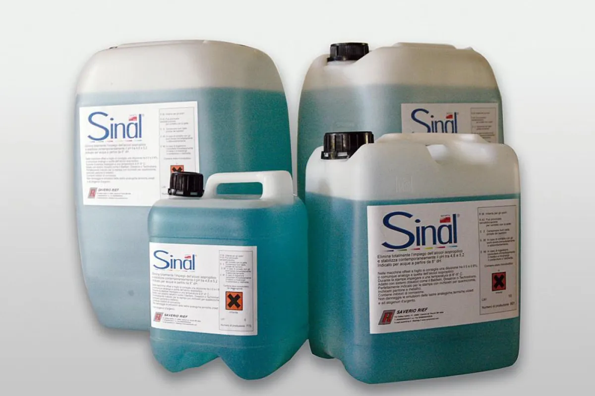 SINAL, neuartiger Feuchtmittelzusatz für den alkoholfreien Offsetdruck