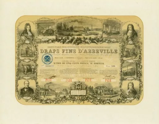 Bild: 16. Auktion für Historische Wertpapiere: HWPH versteigert Wertpapier-Raritäten aus 5 Jahrhunderten