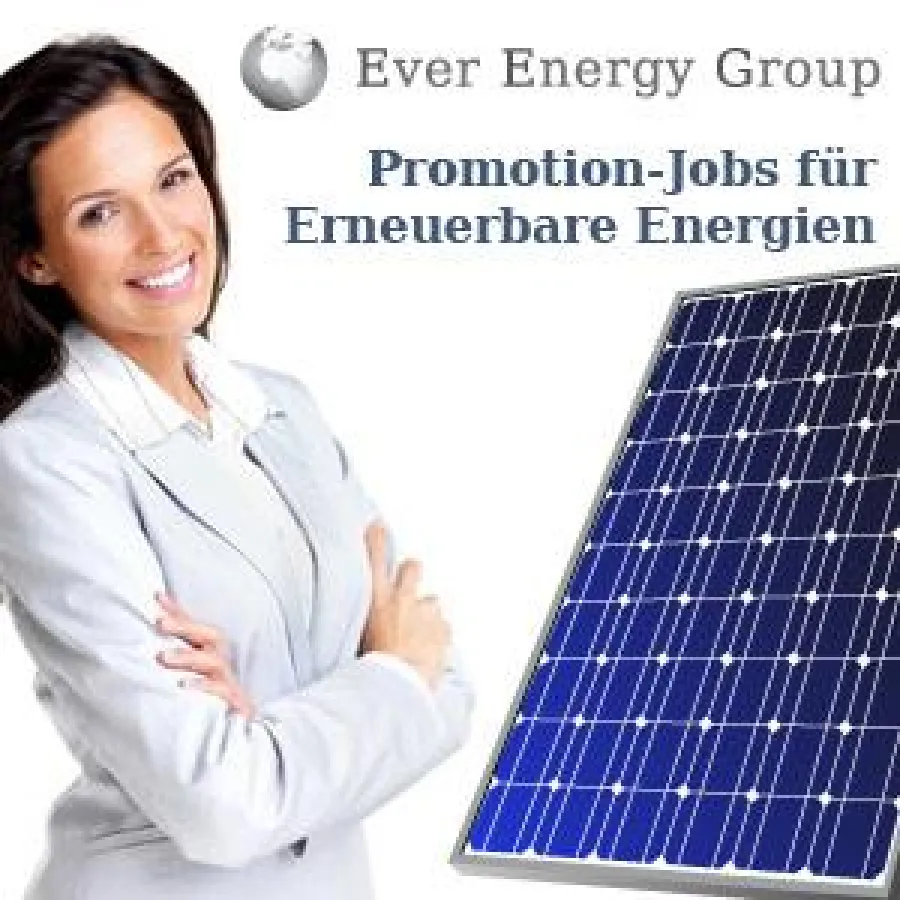 Promotion-Jobs für Erneuerbare Energien