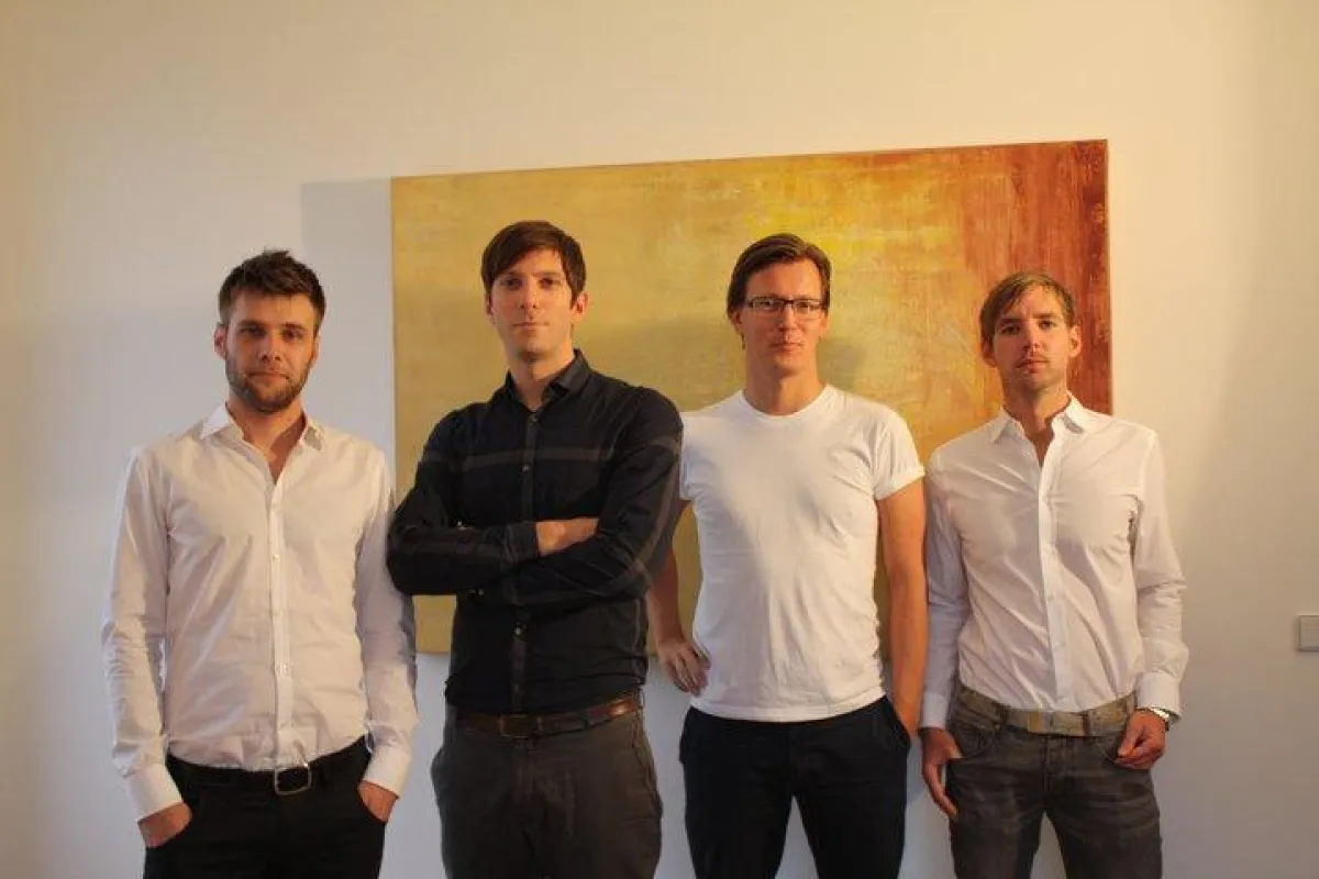 v.l.n.r.: Stefan Pscheidl, Alexander Schimkat, Martin Genzler und Jan Woltering