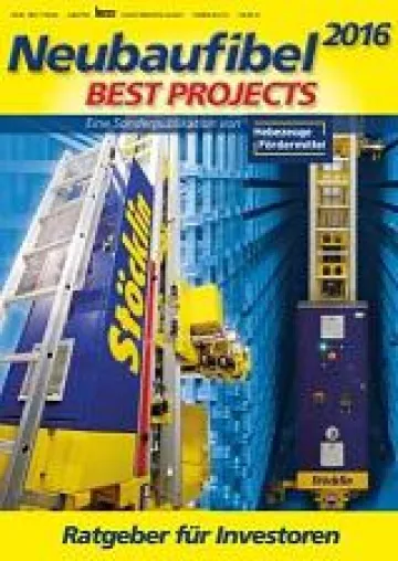 Neubaufibel 2016 'BEST PROJECTS' - Sonderpublikation der Zeitschrift Hebezeuge Fördermittel Bild: Neubaufibel 2016 'BEST PROJECTS' - Sonderpublikation der Zeitschrift Hebezeuge Fördermittel